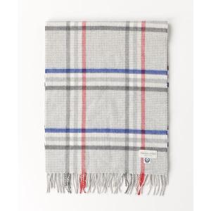 「Johnstons of Elgin」 マフラー FREE トップグレー メンズ