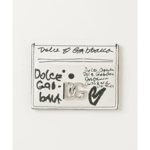 「DOLCE&GABBANA」 カードケース - ホワイト レディース