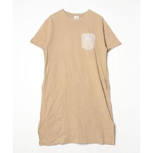 「coen」 Tシャツワンピース FREE ベージュ レディース