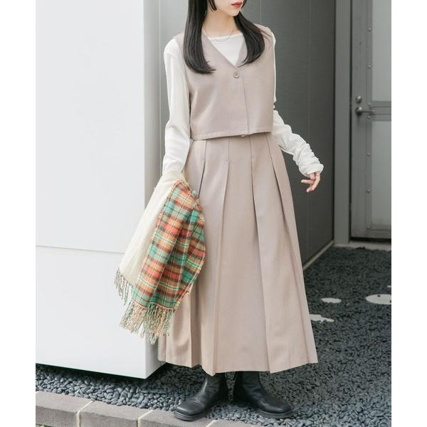 「KBF」 セットアップ 38 ベージュ系その他 レディース