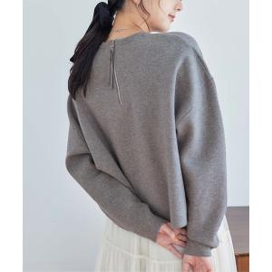 「titivate」 長袖ニット M グレー レディース