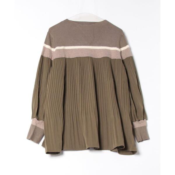 「Bou Jeloud」 長袖チュニック FREE カーキ レディース