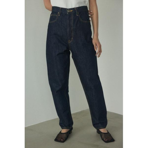 「BLACK BY MOUSSY」 デニムパンツ 24inch ダークブルー レディース