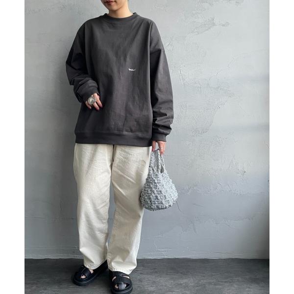 tシャツ 「GYMPHLEX/ジムフレックス」 ワンポイントロゴ刺繍 ヘビーウェイトクルーネックロン...