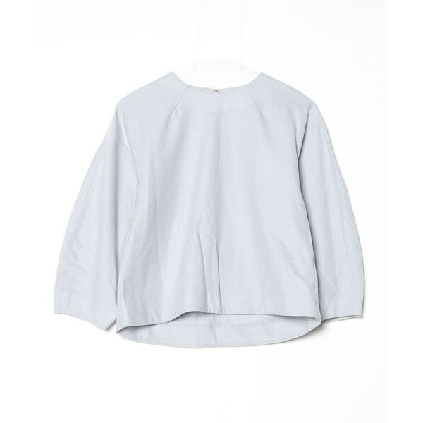 「TOMORROWLAND」 長袖ブラウス S ブルー レディース