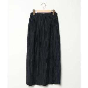 「niko and...」 プリーツスカート MEDIUM ネイビー レディース