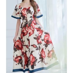 「emiriawiz」 半袖ワンピース MEDIUM レッド レディース