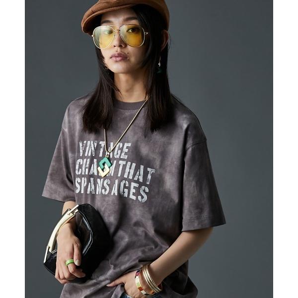 「GEVS.」 半袖Tシャツ LL グレー レディース