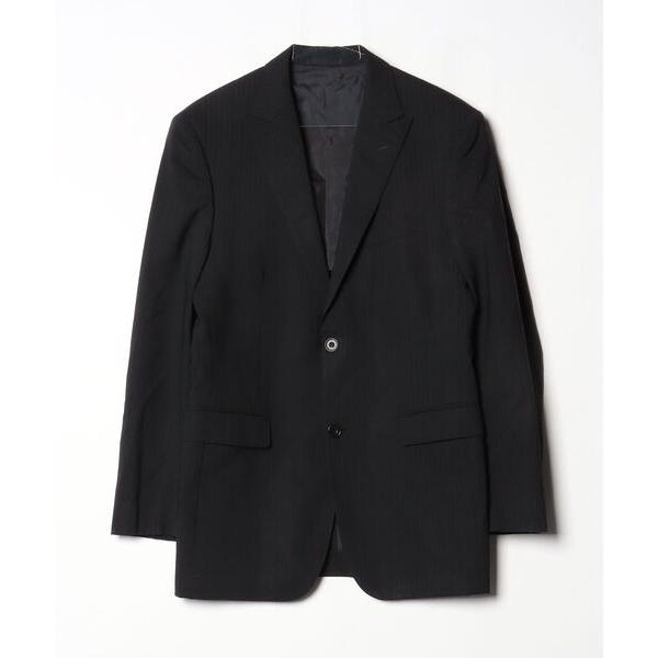 「BURBERRY BLACK LABEL」 テーラードジャケット 40R ブラック メンズ