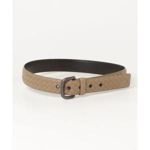 「BOTTEGA VENETA」 ベルト - ベージュ メンズ