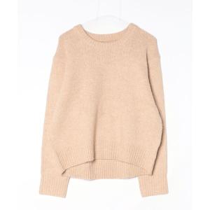 「titivate」 長袖ニット M ベージュ レディース