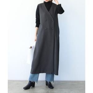 「TITE IN THE STORE」 ベスト 38 チャコールグレー レディース