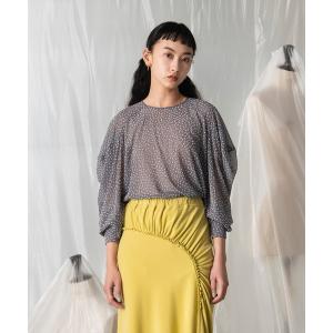 「mintdesigns」 7分袖ブラウス 2 ミント レディース