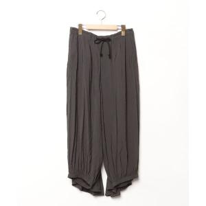 「Ground Y」 イージーパンツ - グリーン レディース