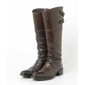 「SARTORE」 ロングブーツ 38 ブラウン レディース