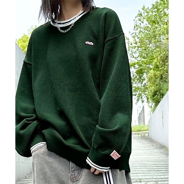 「Java」 長袖ニット MEDIUM グリーン レディース