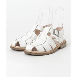 「Paraboot」 フラットサンダル 21.5cm ホワイト レディース