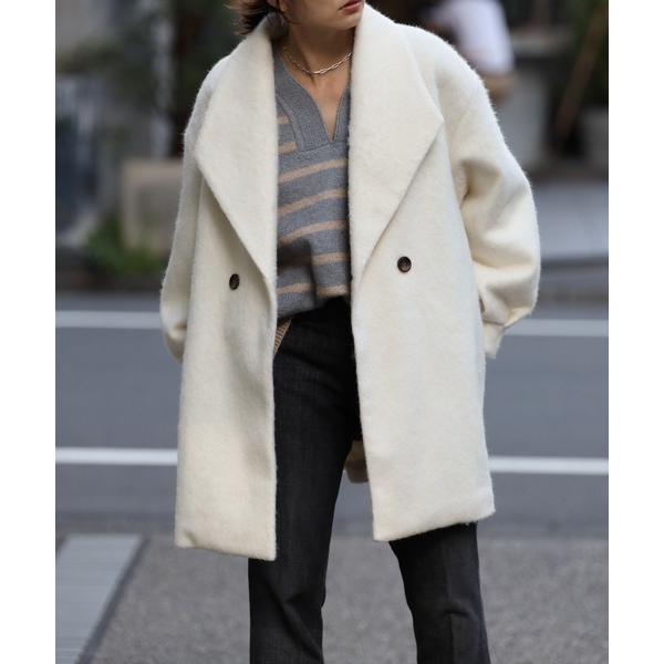 「Bonjour Sagan」 コート FREE アイボリー レディース