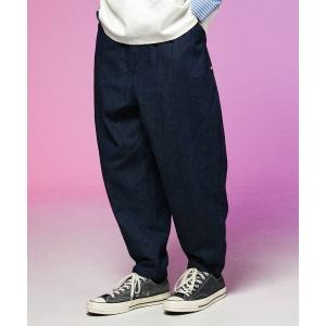 「rehacer」 デニムパンツ LARGE インディゴブルー メンズ