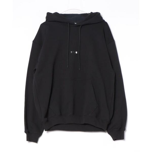 「MSGM」 プルオーバーパーカー S ブラック メンズ