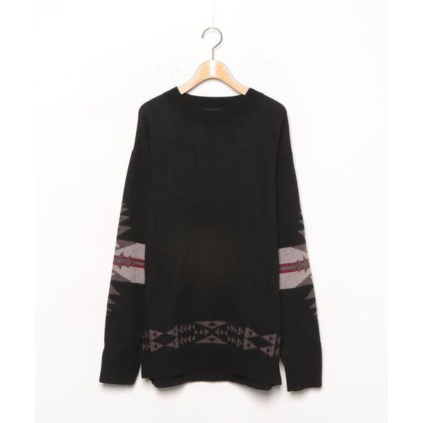 「PENDLETON」 長袖ニット X-LARGE ブラック メンズ