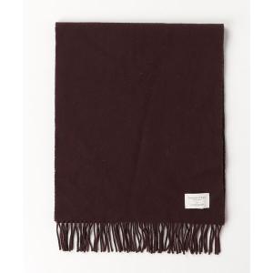 「Johnstons of Elgin」 マフラー FREE ダークブラウン メンズ