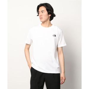 「THE NORTH FACE」 半袖Tシャツ L ホワイト メンズ