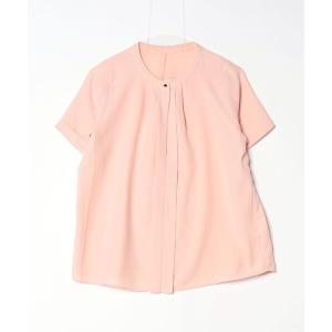 「GLOBAL WORK」 半袖ブラウス M ピンク レディース