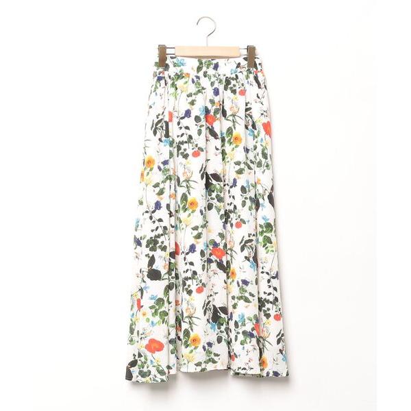 「NOISE MAKER」 フレアスカート 36 オフホワイト レディース