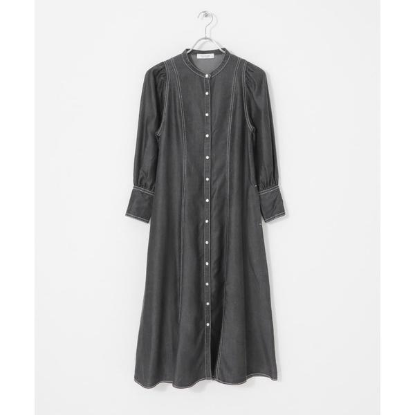 「URBAN RESEARCH Sonny Label」 長袖ワンピース SMALL グレー レディ...