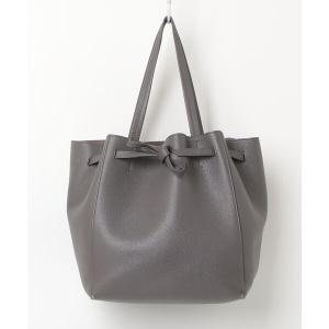 「CELINE」 カバファントム スモール トートバッグ - グレー レディース