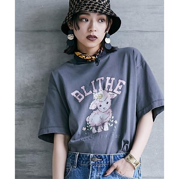 「GEVS.」 半袖Tシャツ 5L チャコール レディース