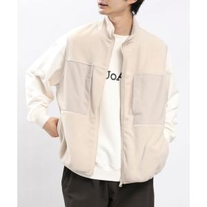 「GLOBAL WORK Smile Seed Store」 ベスト SMALL アイボリー メンズ