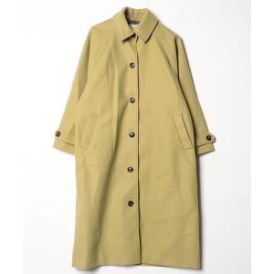 「COTORICA」 ステンカラーコート MEDIUM グリーン レディース