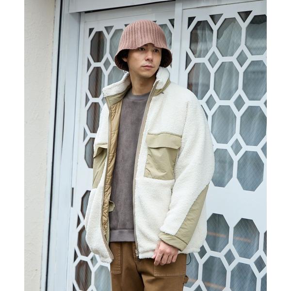 「BAYFLOW」 ブルゾン LARGE オフホワイト メンズ