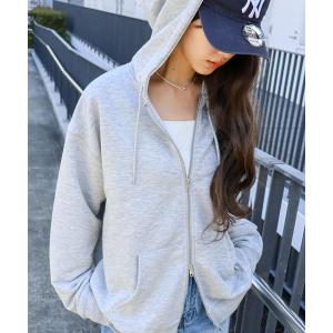 パーカー ダブルＺＩＰパーカー レディース