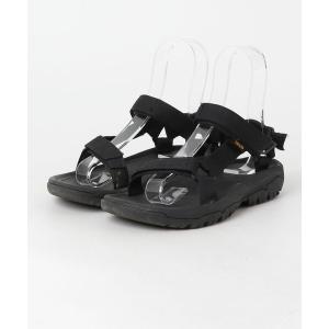 「Teva」 フラットサンダル 24cm ブラック レディース