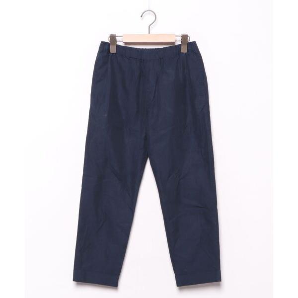 「AURALEE」 イージーパンツ 1 ネイビー レディース