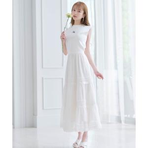 「emiriawiz」 フレアスカート MEDIUM ホワイト レディース