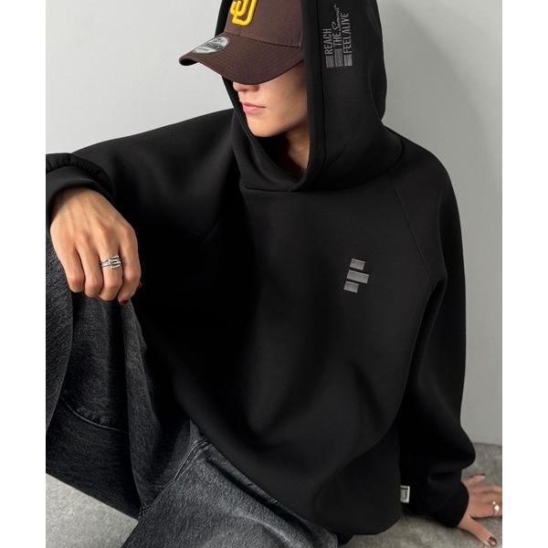 「Java」 プルオーバーパーカー LARGE ブラック メンズ