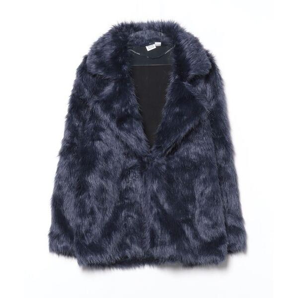 「Somedays lovin」 チェスターコート S ブルー レディース