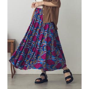 「lil nina」 ロングスカート FREE ピンク レディース