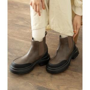 「niko and...」 ショートブーツ MEDIUM ブラウン レディース