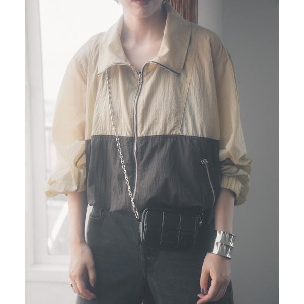 「JOURNAL STANDARD」 ナイロンブルゾン FREE ベージュ レディース