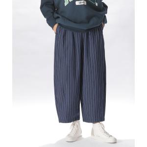 「niko and...」 イージーパンツ FREE ネイビー レディース