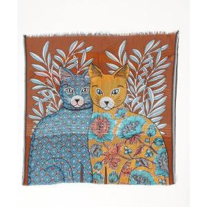 「ear PAPILLONNER」 ストール FREE キャメル レディース