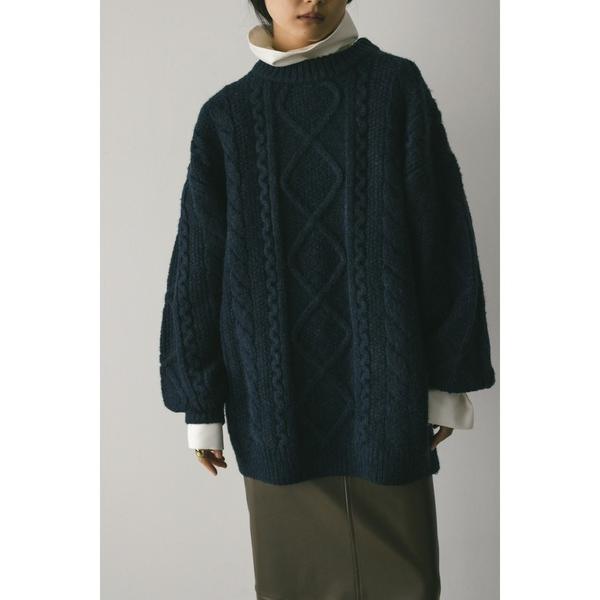 「STYLEMIXER」 長袖ニット FREE ネイビー レディース