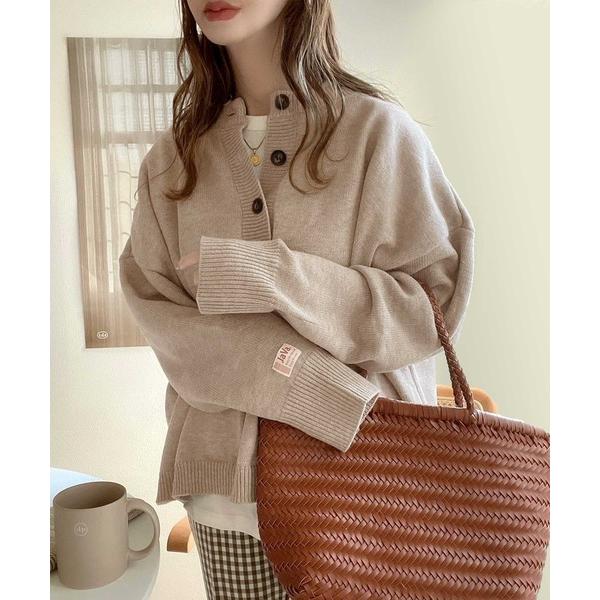 「Java」 長袖ニット LARGE ベージュ レディース