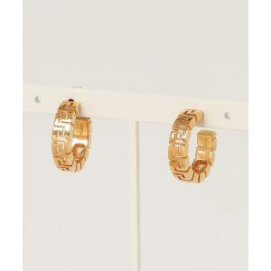 「VERSACE」 ピアス（両耳用） ONE SIZE ゴールド メンズ