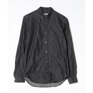 「JOHN LAWRENCE SULLIVAN」 長袖シャツ 38 ブラック メンズ